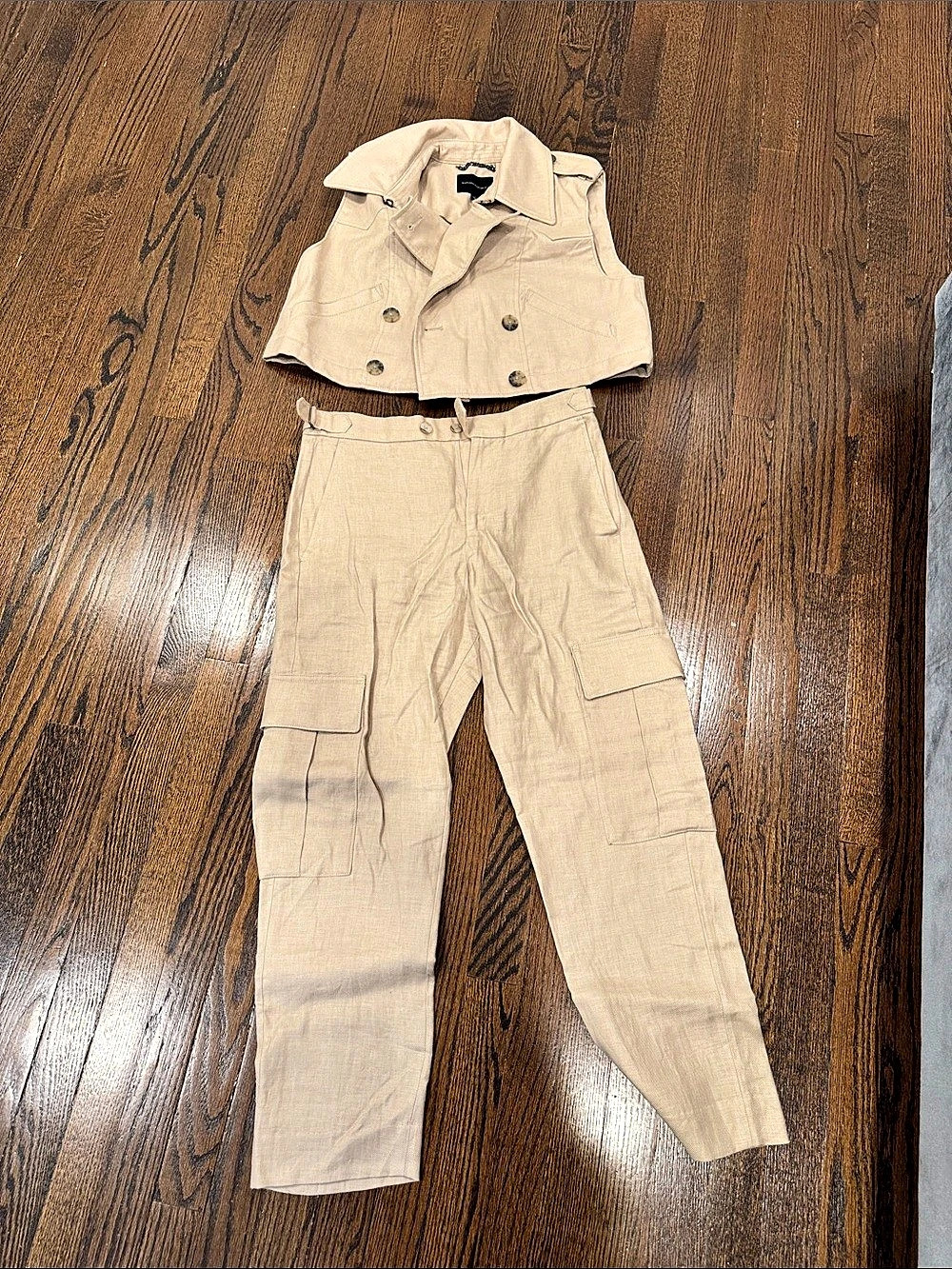 Banana Republic Utility Vest & Cargo Pants Set Size Medium